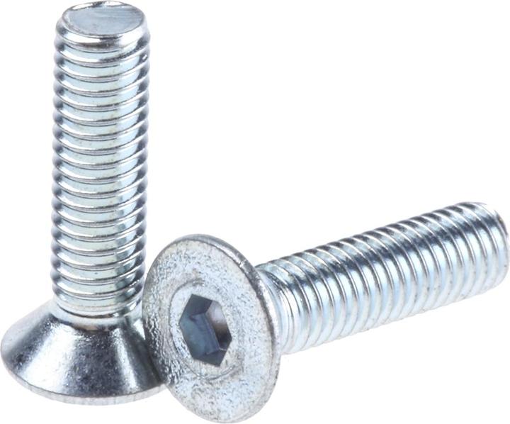 Produktbild RS PRO Schrauben Senkkopf Innensechskant M3x12mm