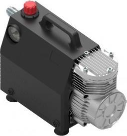 Elmag - Spezialkompressor, 40 l/min, 230 Volt, 8 Bar, Serie ölfrei SILVERSTONE, ohne Kessel (8 bar)