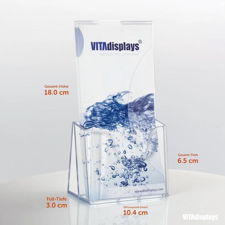 Actual product image VitaDisplays Table Folder Holder