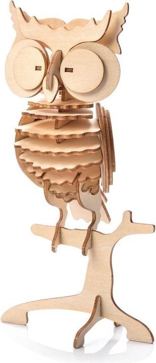 Produktbild Little Story Holzpuzzle Model 3D - Eule