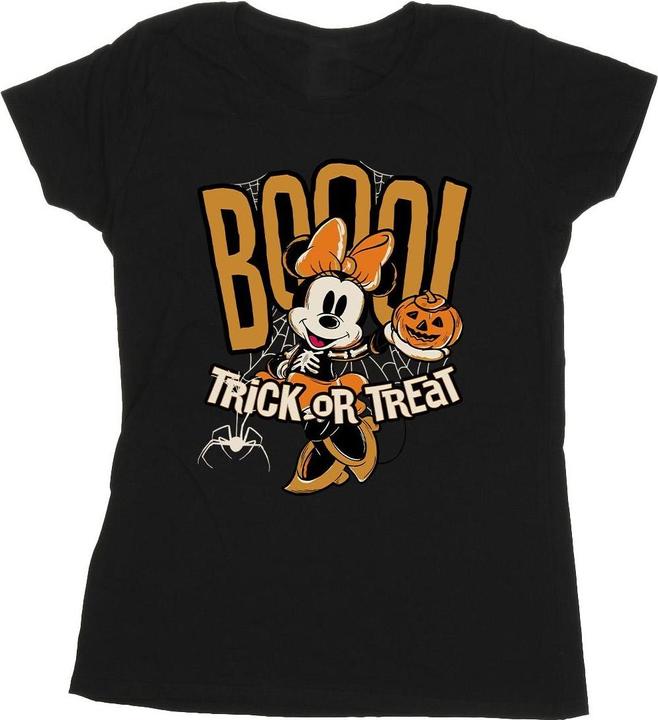 Actual product image Disney Womens/Ladies Boo Minnie Mouse Cotton T-Shirt (XXL)