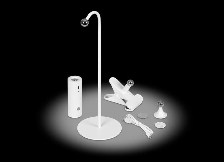 Produktbild Hansa Flare Spot Schreibtischlampe weiss,matt 4 W (120 lm)