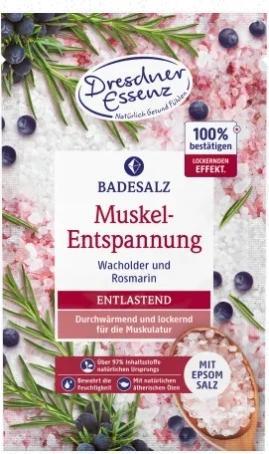 Produktbild Dresdner Essenz Badesalz, entspannende Muskeln, 60 g (Badesalz)