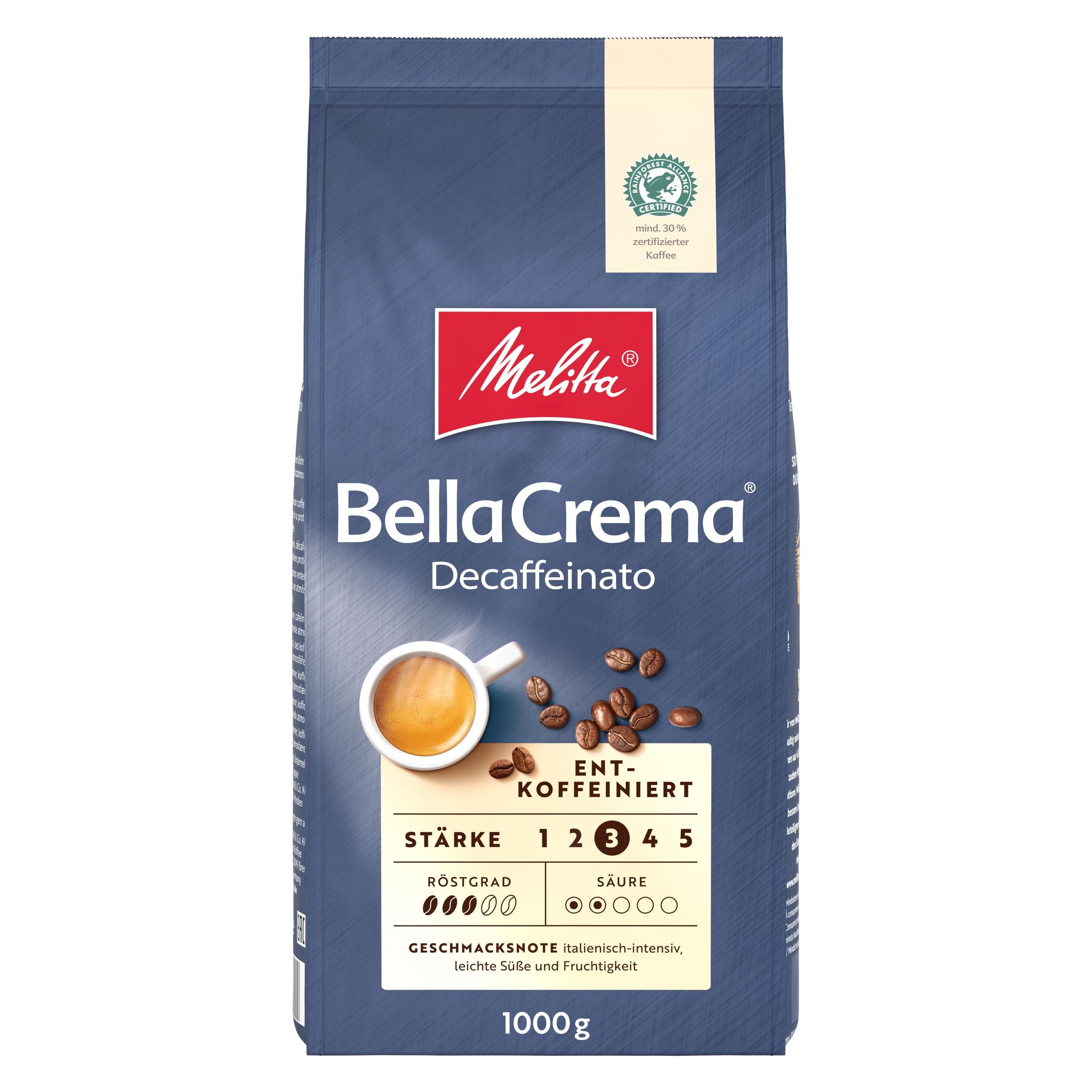 Melitta Bella Crema Decaffeinato