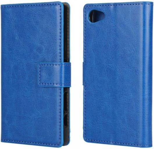 Produktbild Elegante Crazy Horse Leder Flip Hülle (Sony Xperia Z5 Compact)