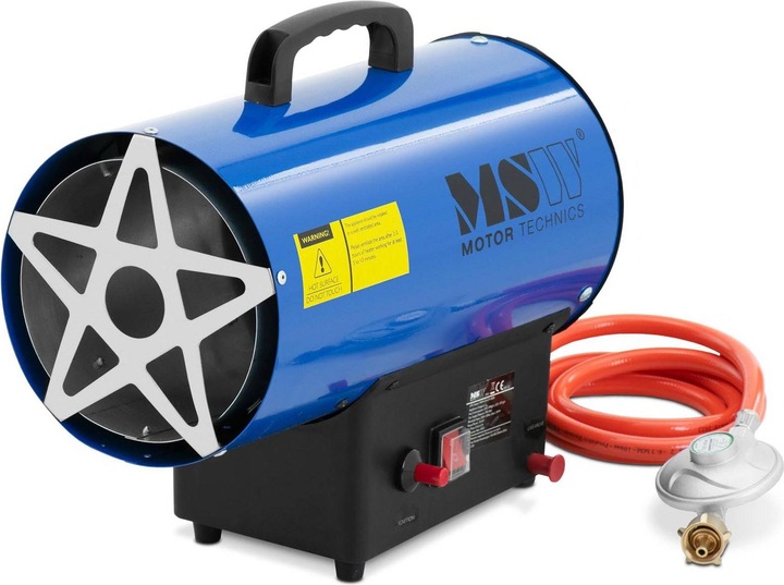 Produktbild MSW Gasheizer Gasstrahler Gas Heizgebläse manuelle Zündung Gaskanone 15000 W 160 m² (15000 W)