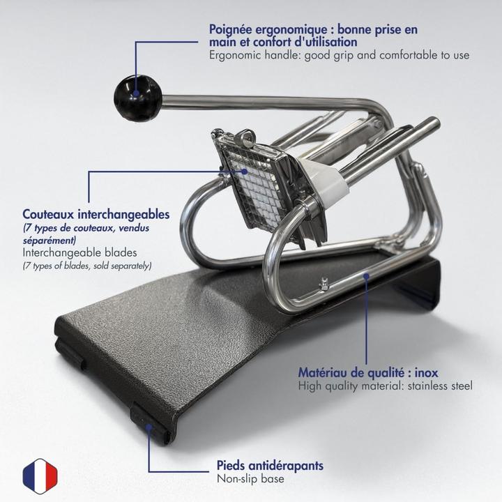 Actual product image Louis Tellier D463 Potato Chipper