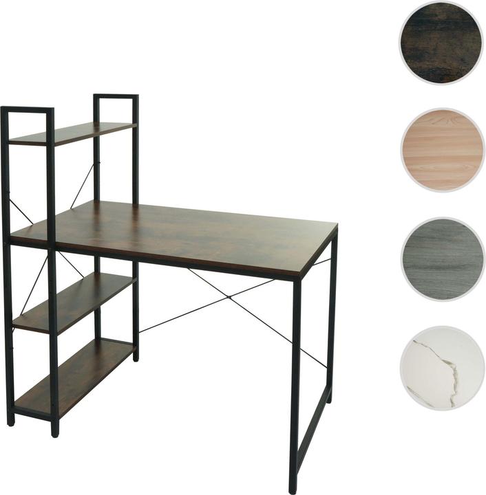 Produktbild JOHN316 Schreibtisch mit Regal (100 x 60 x 120 cm)