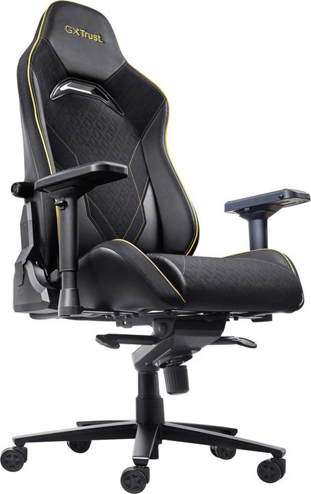 Immagine prodotto Trust GXT 721 Ruya Pro, Sedia per gaming universale, 150 kg, 195 cm, Nero, Alluminio, Nero