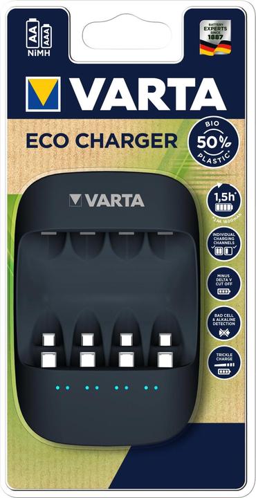 Image du produit Varta éco chargeur (1 pcs, AAA, AA, Chargeurs sans batterie)