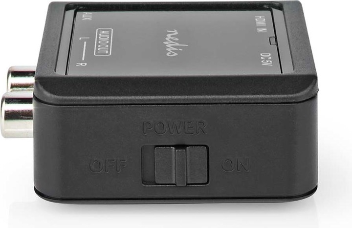 Produktbild Nedis Digital Audio Converter | 1-Weg | Anschlüsse – Eingang: HDMI™ Eingang | Anschlüsse – Ausgang: