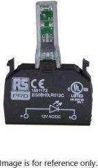 Actual product image RS PRO Rubber vibration damper, external/external thread buffer M4, Ø 10mm x 8mm, 45 Shore A