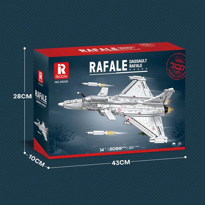 Produktbild ReoBrix RAFALE Jet Update Version 2024 - Rafale Kampfjet