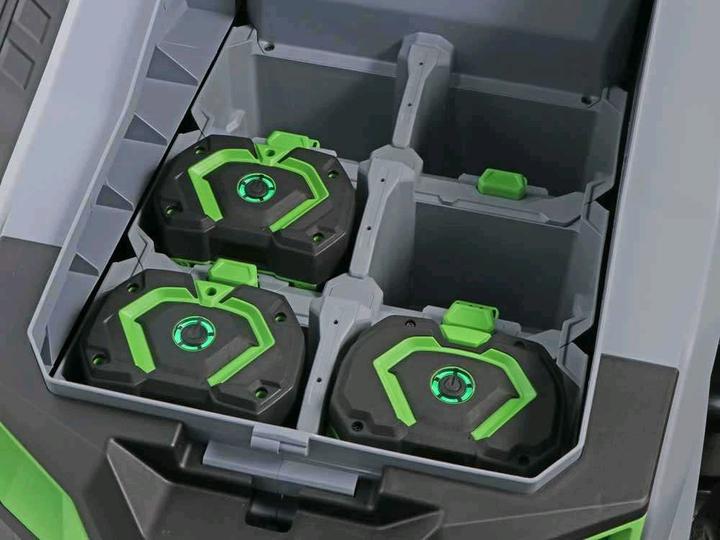Immagine prodotto EGO TR 3801 E B Tosaerba a batteria con raccoglitore d'erba (Batteria ricaricabile)