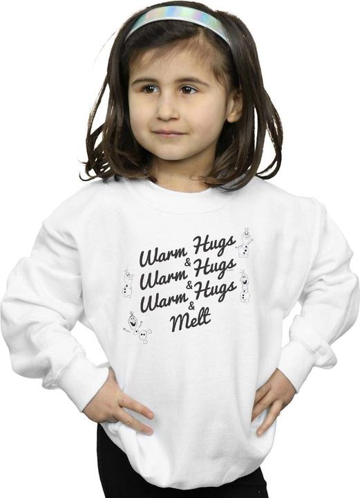 Produktbild Disney Frozen 2 Olaf Warm Hugs And Melt Sweatshirt Mädchen (140, 146)