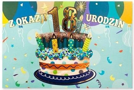 Produktbild Nuance Karte B6 Geburtstag 18