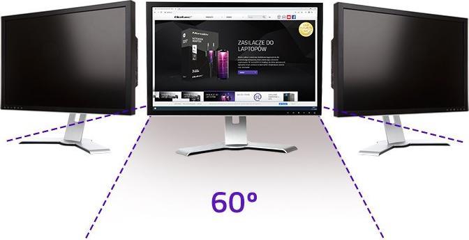 Productafbeelding Qoltec 51056 Zichtbeschermingsfilter (22 inch) (22", 16 : 10)