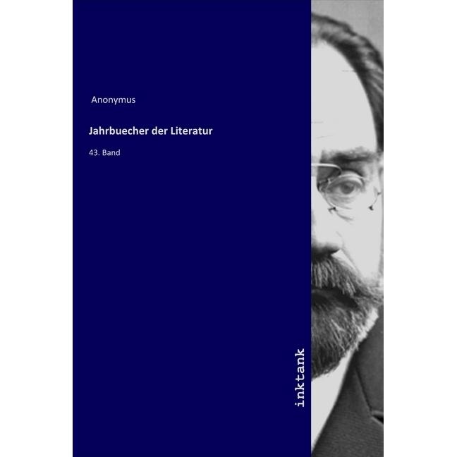 Jahrbuecher der Literatur, Belletristik von Anonym