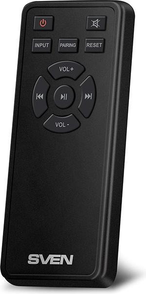 Image du produit Sven MC-30 Contrôle frontal du timbre et du volume Entrée optique numérique Contrôle à distance Bluetooth