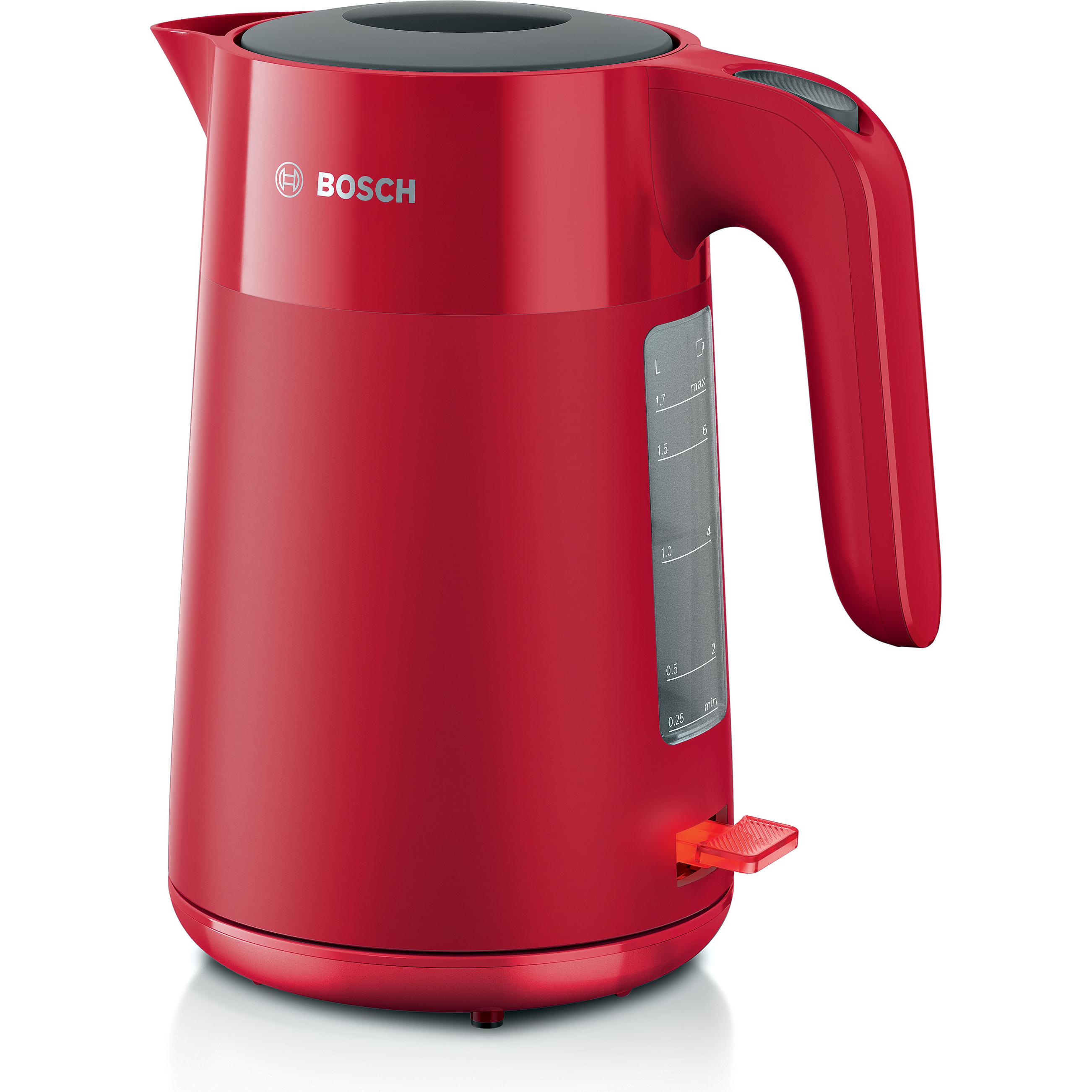 Bosch Hausgeräte BOSC Waterkoker, Waterkoker, Rood