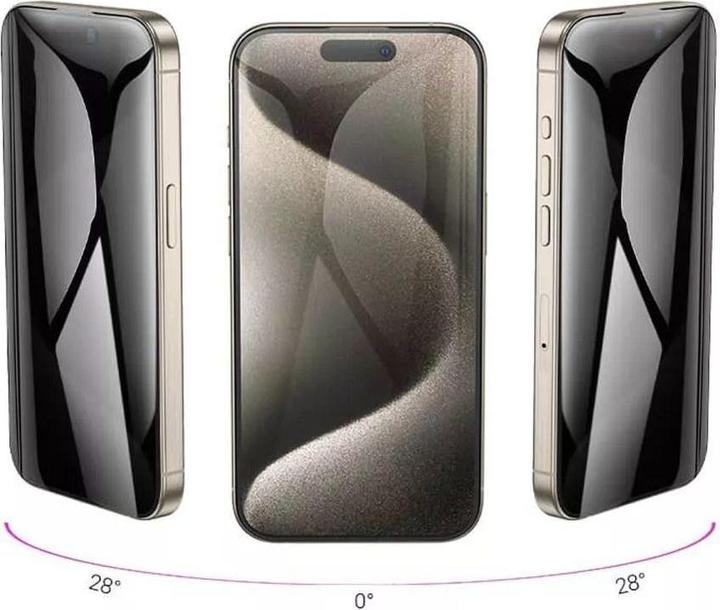 Immagine prodotto Hoco Protective glass tempered glass 360-degree for IPHONE 15 Pro (1 pz., Apple iPhone 15 Pro)