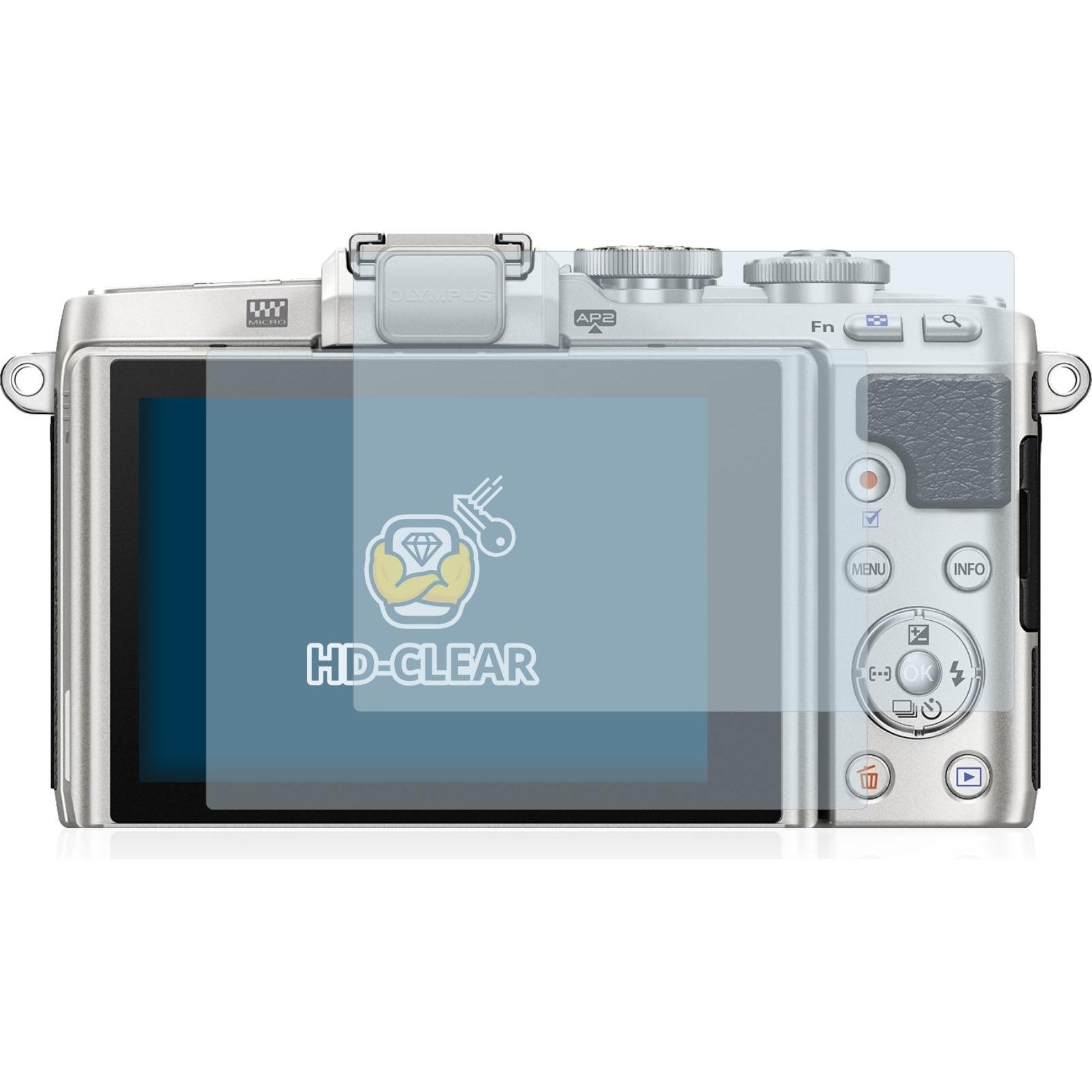 Thumbnail - BROTECT Schutzfolie Displayschutz Klar (Displayschutz, PEN E-PL7), Kameraschutz, Transparent