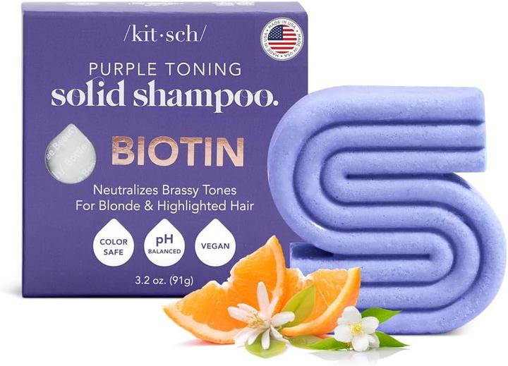 Produktbild Kitsch Purple Toning Biotin (Flüssiges Shampoo)