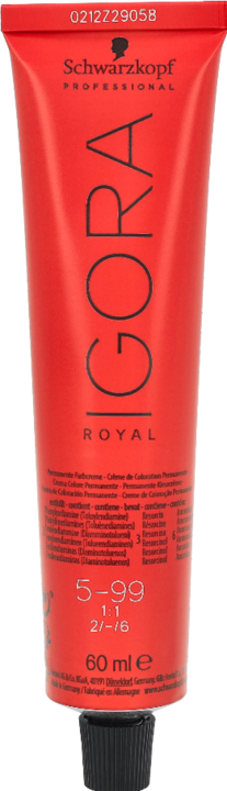 Image du produit Schwarzkopf Professional Igora Royal (5-99 Marron clair Violet extra violet clair)