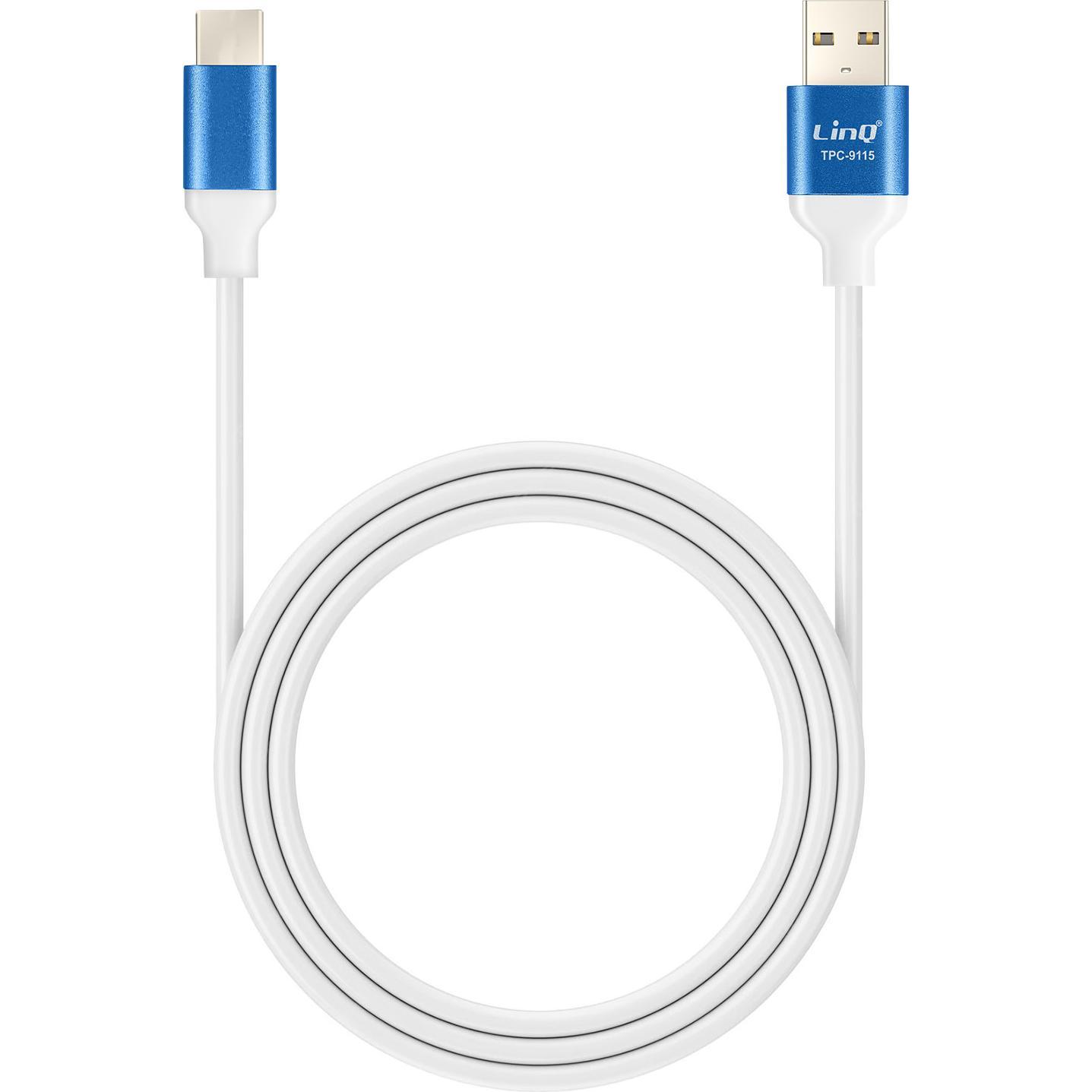 LinQ TPC-9115 USB / USB-C Kabel (1.50 m, USB 3.2 Gen 1), USB Kabel
