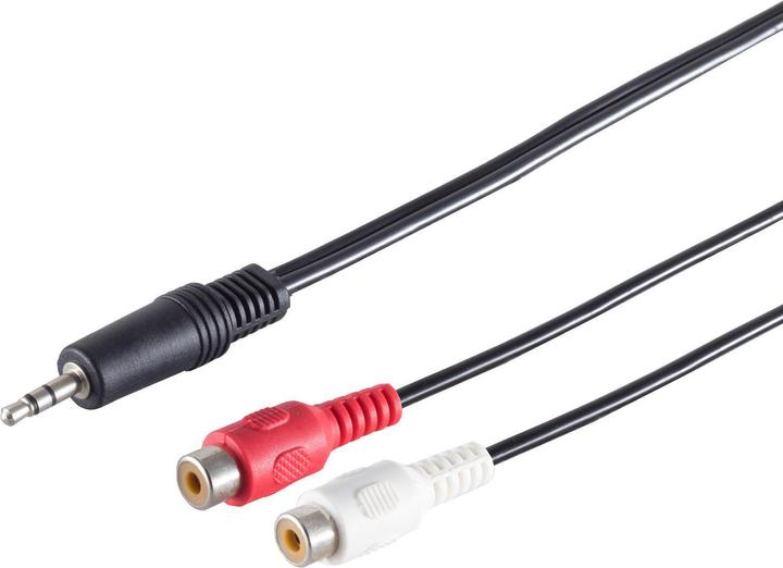 Productafbeelding Shiverpeaks S/CONN maximale connectiviteit stekker RCA-kabel stekker 3,5 mm stereo naar 2 RCA-koppelingen, 1 (1.50 m, RCA)