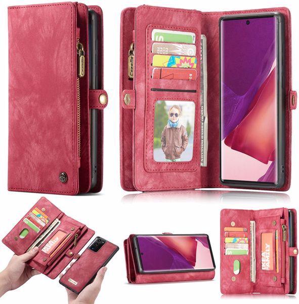 Actual product image Caseme Leather wallet with plastic cover (Samsung Galaxy Note 20 Ultra)