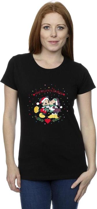 Image du produit Disney - T-shirt MICKEY MOUSE MICKEY MINNIE CHRISTMAS - Femme (M)