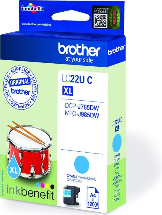 Produktbild Brother LC-22UC Tintenkartusche (C, M, Y, BK)