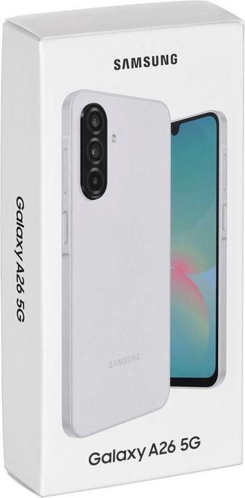 Produktbild Samsung Galaxy A26 (256 GB, White, 6.70", Dual SIM, 5G)