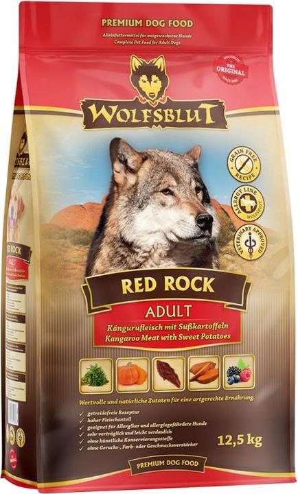 Actual product image Wolfsblut Dry food Dog Red Rock, 12.5 kg (Adult, 1 pcs., 12500 g)