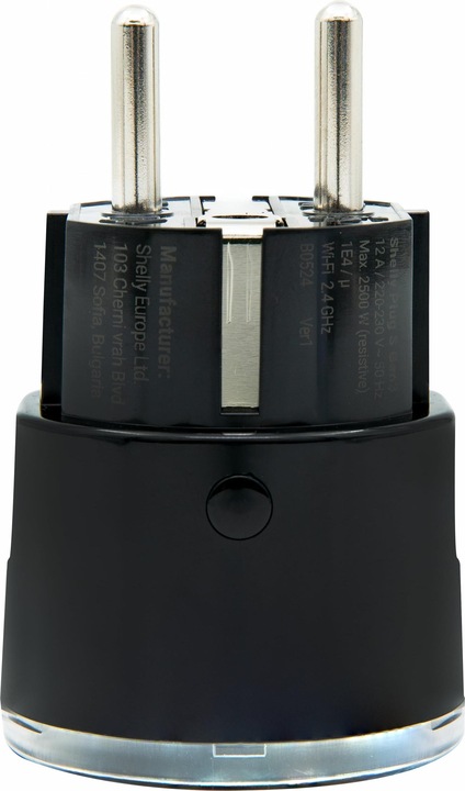 Produktbild Shelly Plug S MTR Gen3 (Black)