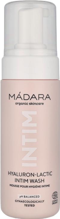 Actual product image Madara MÃDARA - Intimate Hyaluron-Lactic Intimate Wash - Intimate Washing Foam - 150ml (150 ml, Intimate washing lotion)