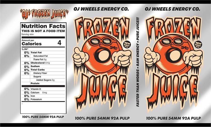 Produktbild Oj`s 92a Keyframe Frozen Energy (54 mm)