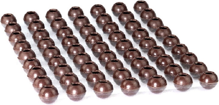 Produktbild W. Bruderer Hohlkugeln Dunkel (63 x)