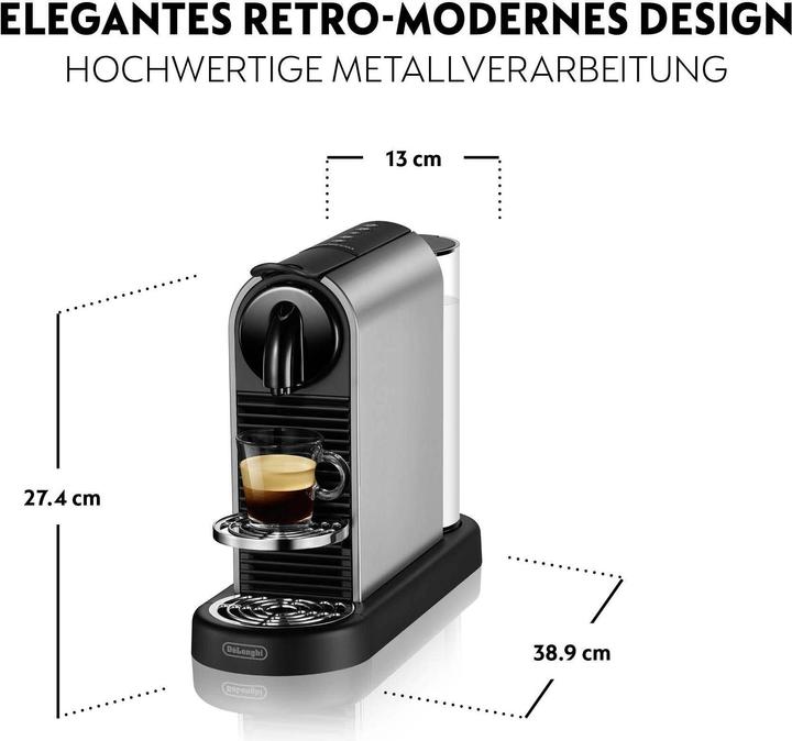 Image du produit De'Longhi Nespresso CitiZ Platinum (NESPRESSO Original)