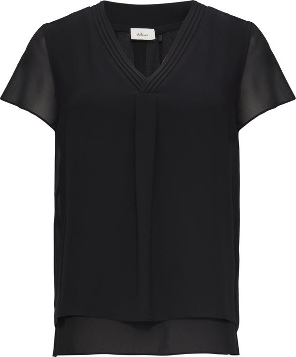 Produktbild S.Oliver Bluse Layering-Bluse aus Chiffon (42)