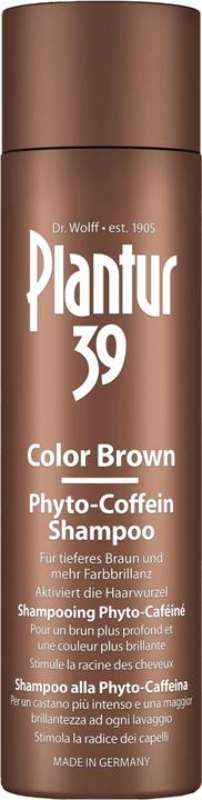 Plantur 39 Color Braun Phyto-Coffein (250 ml, Flüssiges Shampoo)