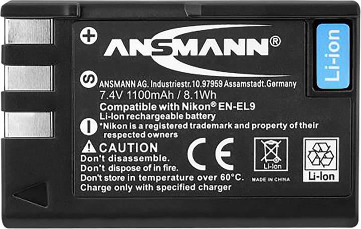 Image du produit Ansmann A-Nik FR EL 9 (Batterie de l'appareil photo)