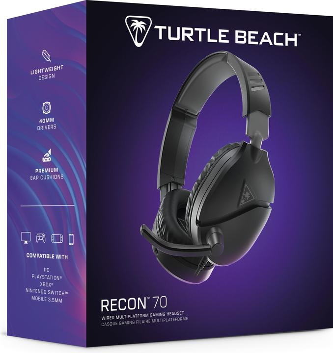 Image du produit Turtle Beach EAR FROCE RECON 70 - casque d'écoute (Filaire)