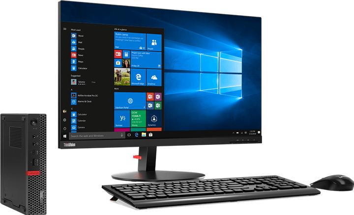 Produktbild Lenovo ThinkCentre M920q Tiny (Intel Core i7-9700T, 16 GB, 512 GB)