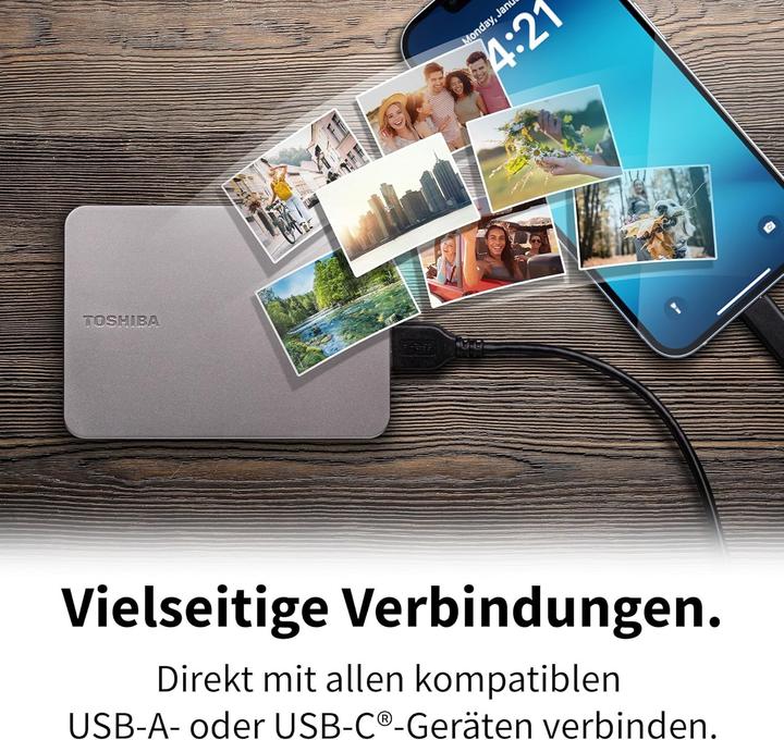 Image du produit Toshiba Canvio Flex 1TB (1 To)