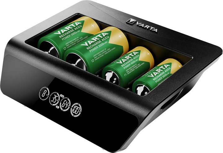 Produktbild Varta LCD Universal Charger+ (1 Stk., 9V Block, Ladegerät ohne Akku)