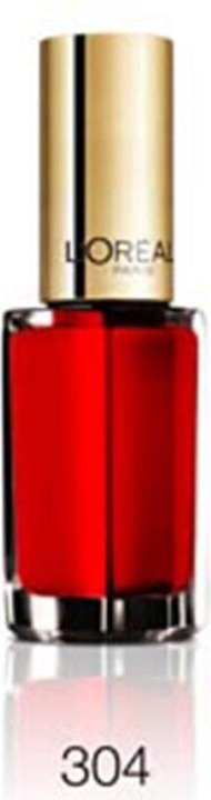 Actual product image L'Oréal Paris Color Riche Le Vernis No.304 (spicy orange, Colour paint)