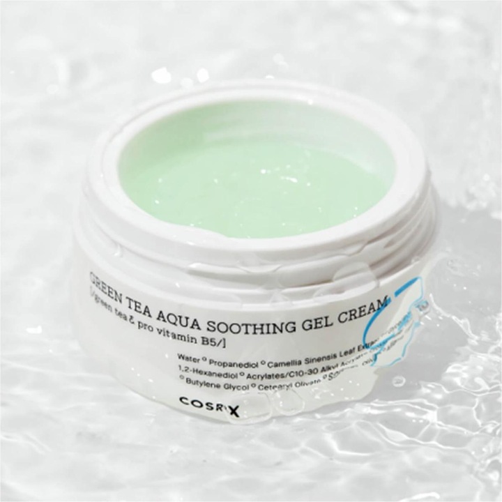 Immagine prodotto Cosrx crema gel lenitiva al tè verde acqua (50 ml, Crema 24h)