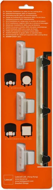 Actual product image Lascal Pipe support set for closure strip